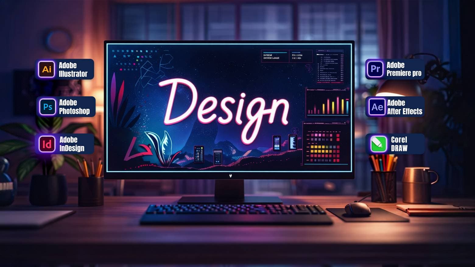  Graphic Designing Training Institute in Noida