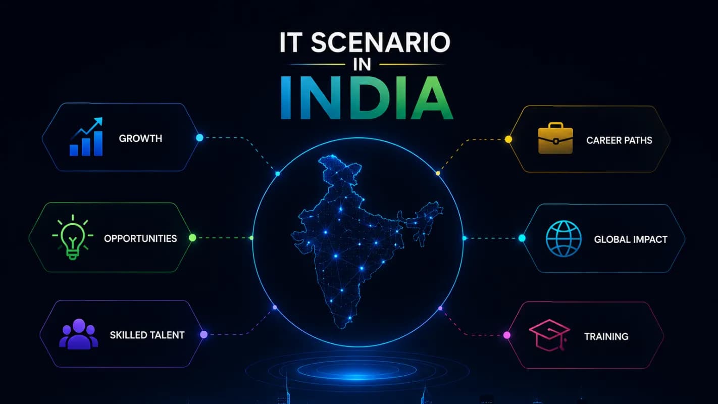 IT Scenario in India: Growth, Opportunities, and the Role of Training Institutes