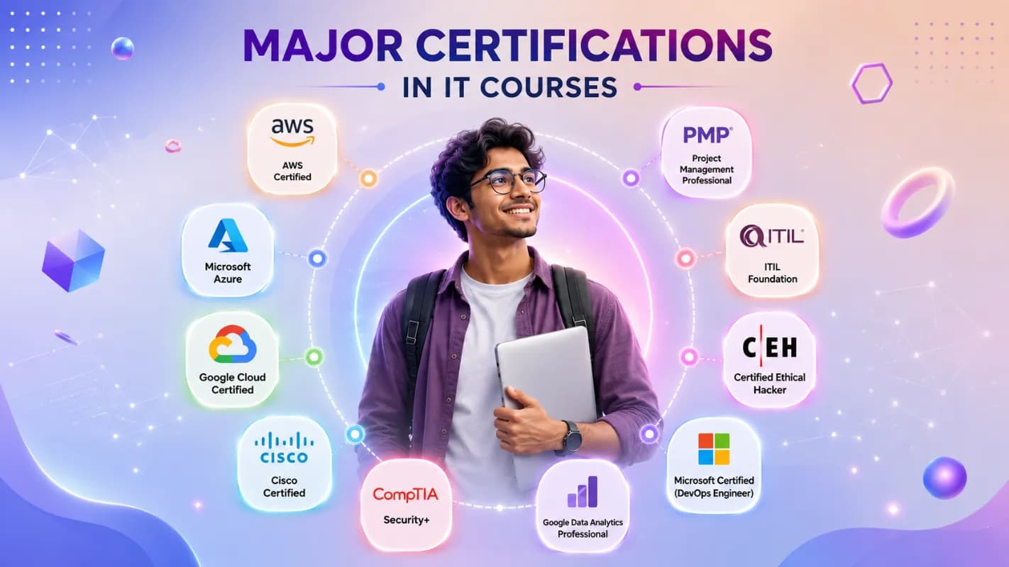 Major Certifications in IT Courses