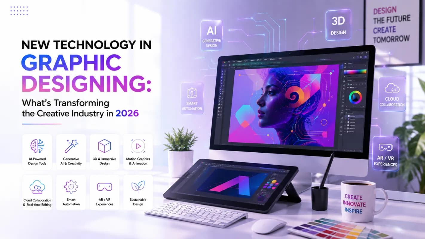 New Technology in Graphic Designing: What’s Transforming the Creative Industry in 2026