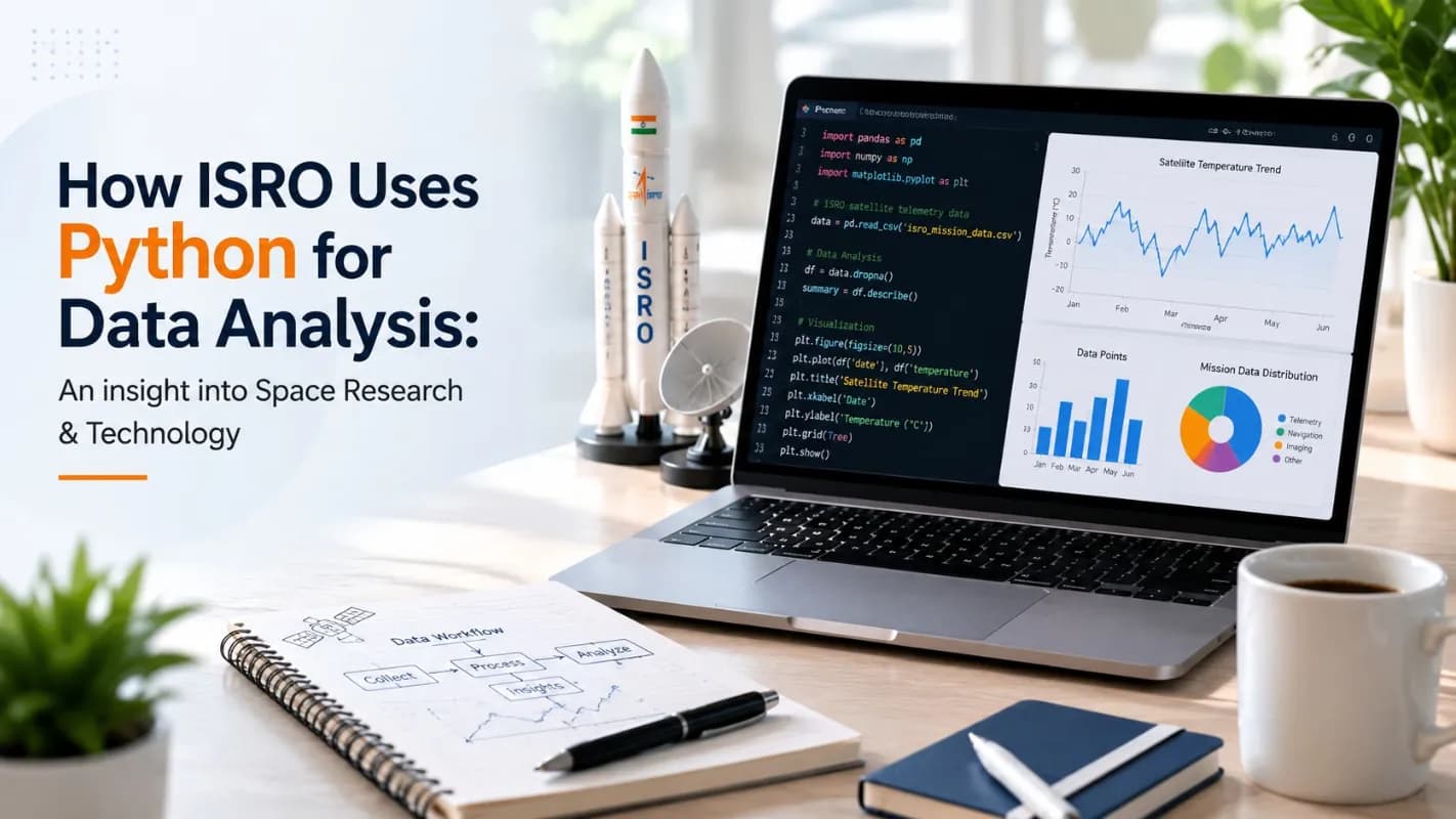 How ISRO Uses Python for Data Analysis: An insight into Space Research & Technology
