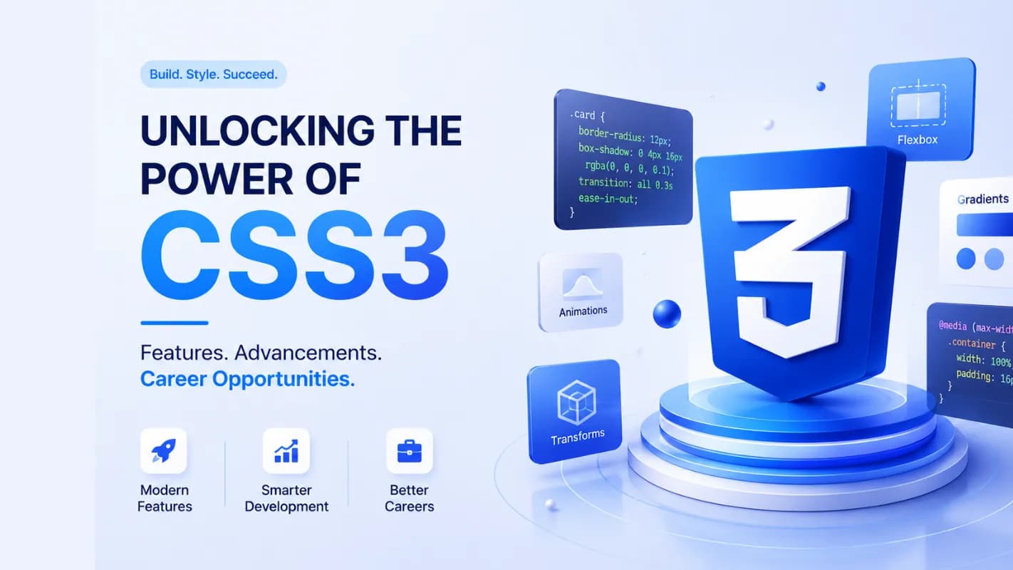 Unlocking the Power of CSS3: Features, Advancements, and Career Opportunities