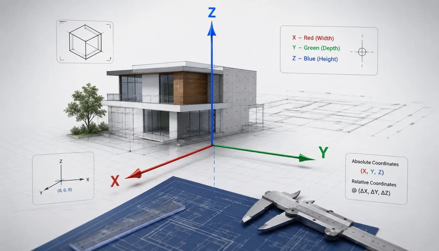 ABC of Coordinate System-A Must for CAD Professionals