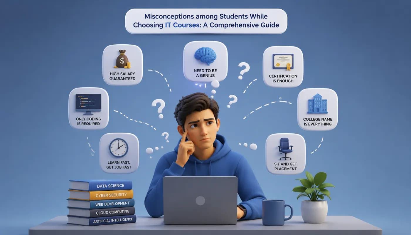 Misconceptions among Students While Choosing IT Courses: A Comprehensive Guide