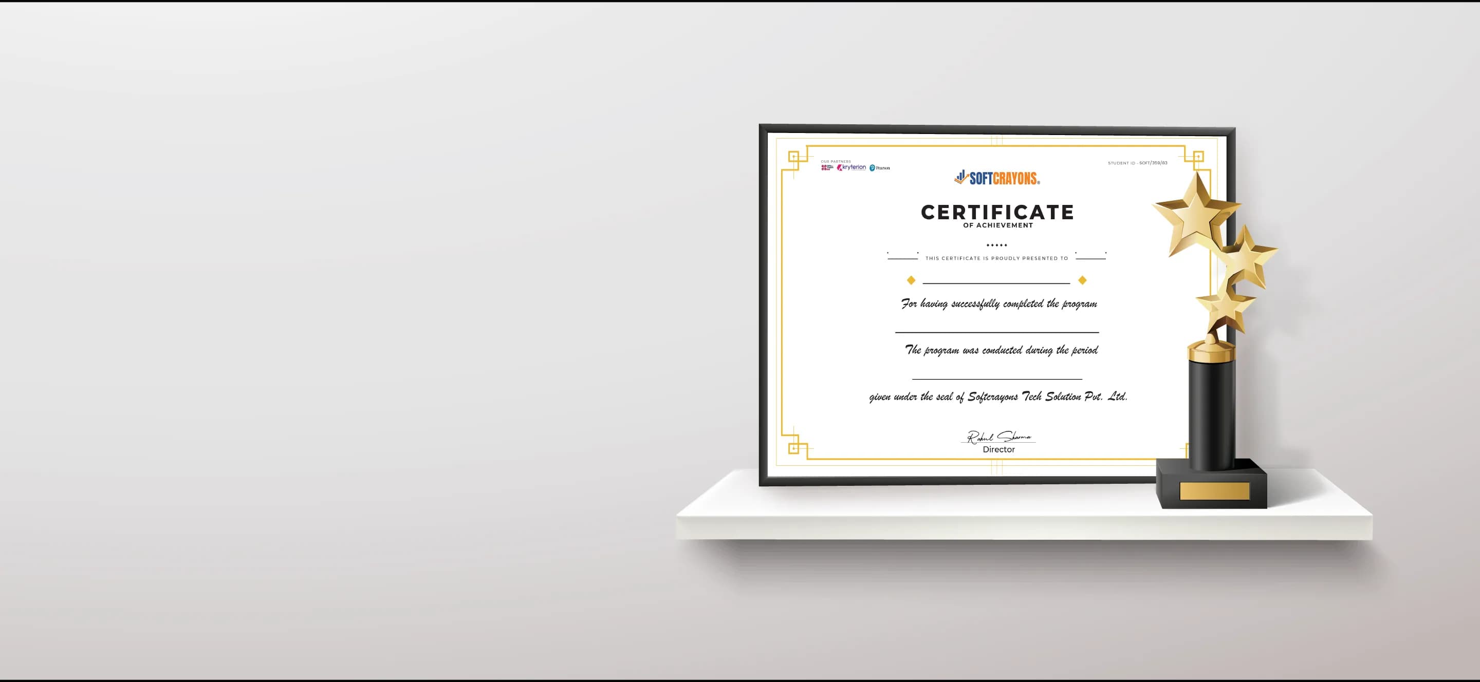 Training Certification Showcase