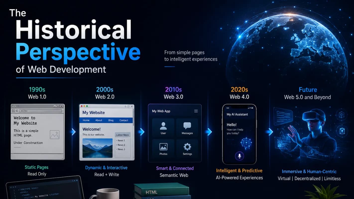 The Historical Perspective of Web Development