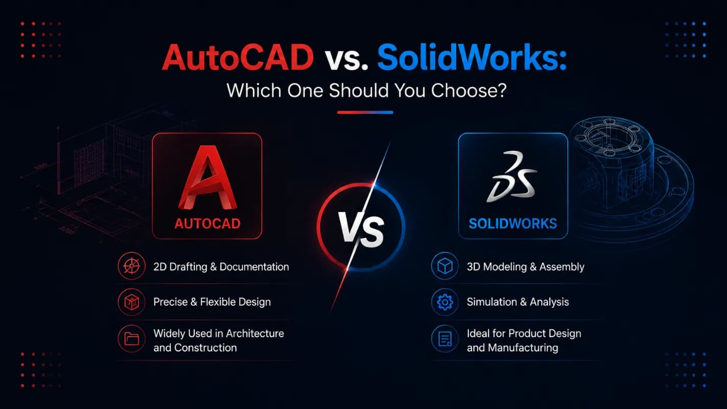 AutoCAD vs. SolidWorks: A Comprehensive Guide to Choosing the Best Design Software