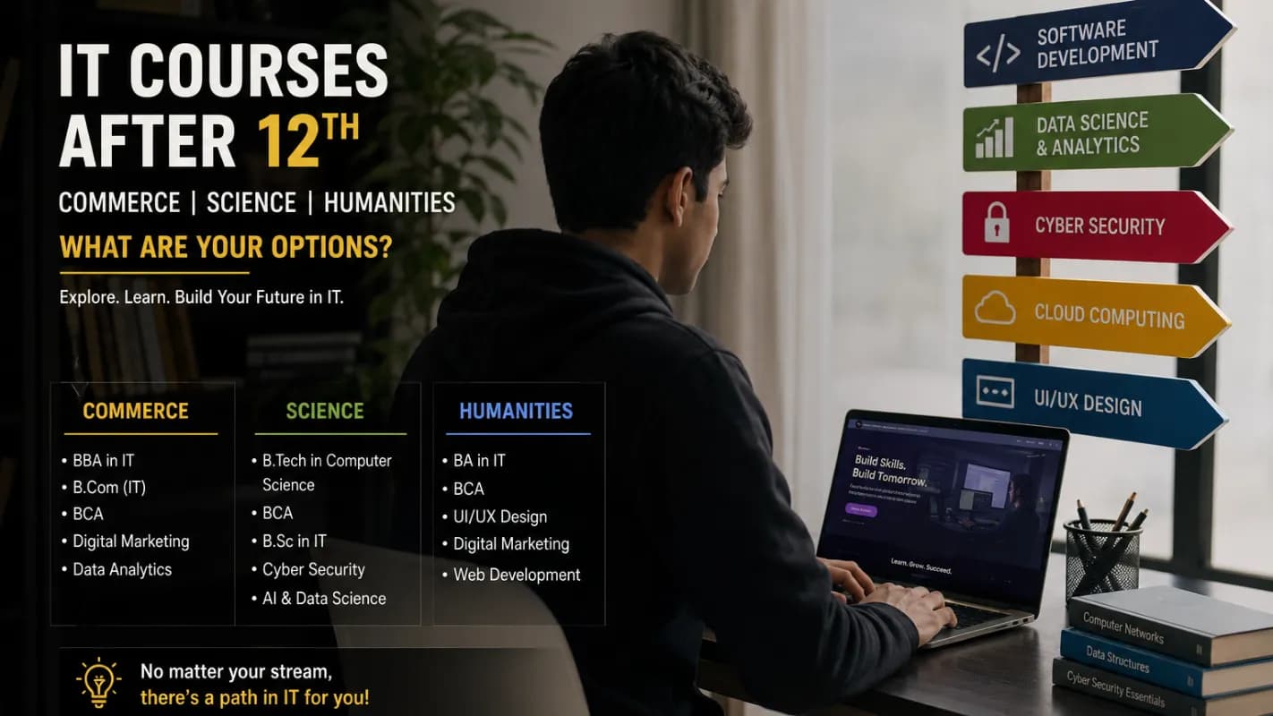 What to Do After 12th? Top IT Courses for Every Stream