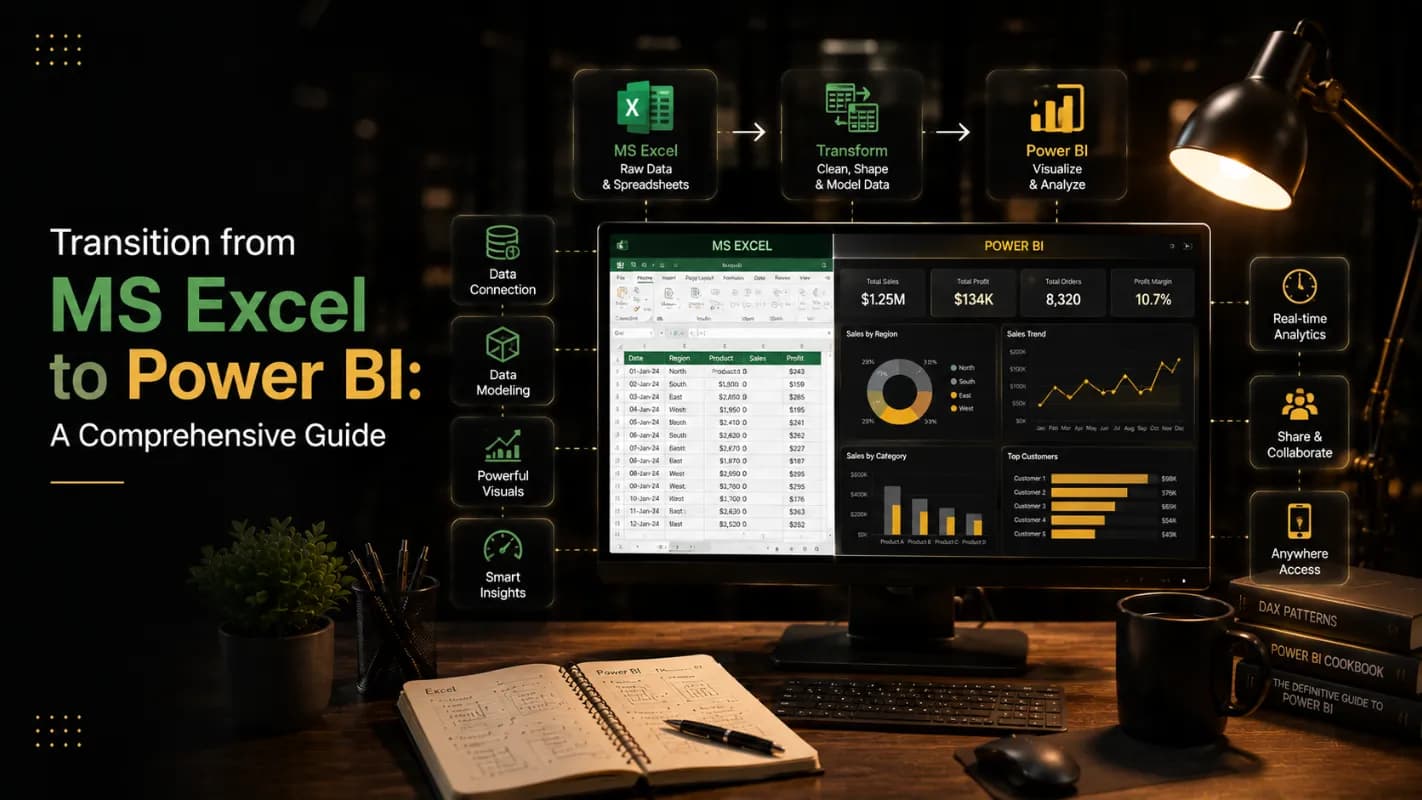 Transition from MS Excel to Power BI: A Comprehensive Guide
