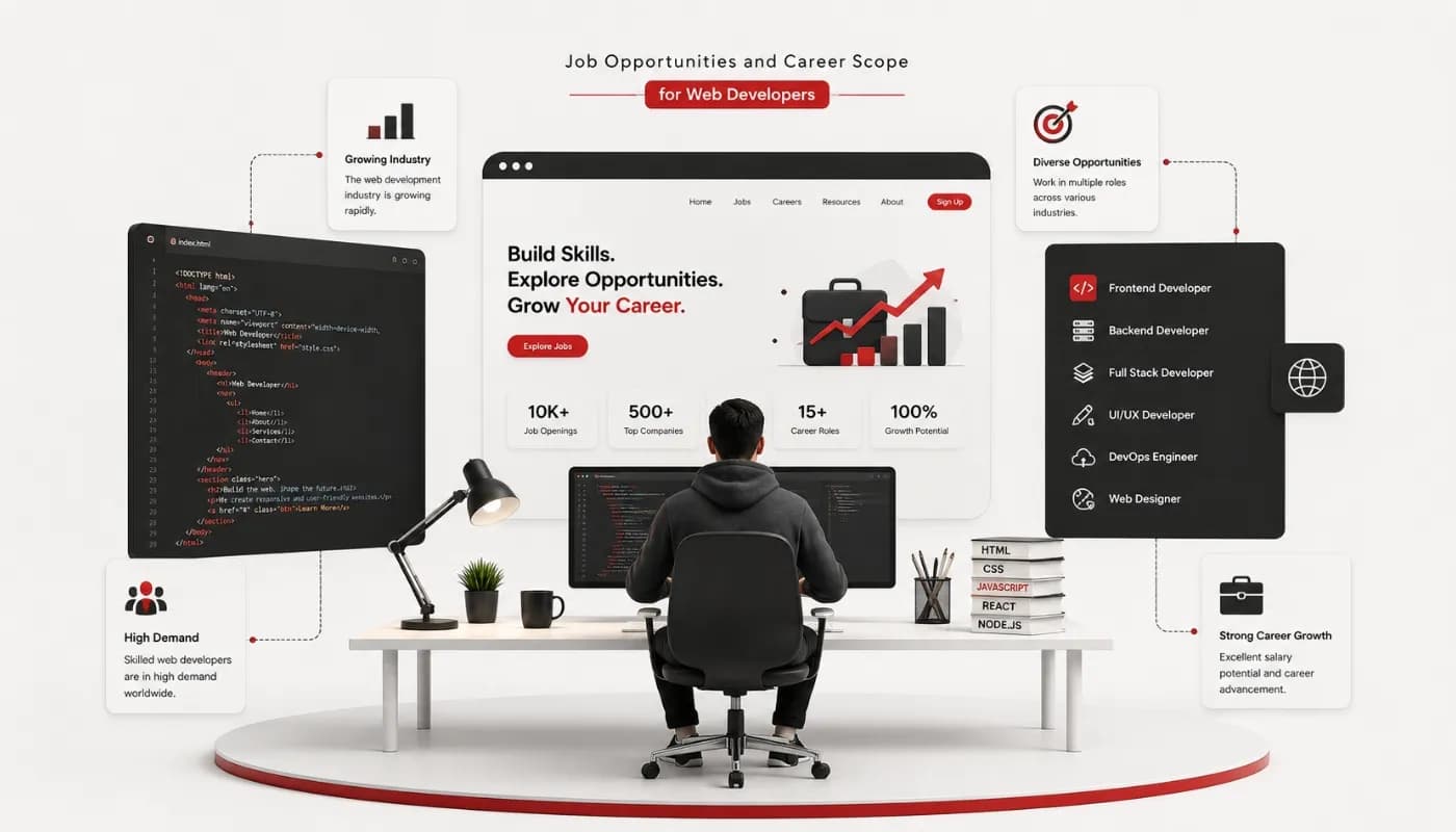 Job Opportunities and Career Scope for Web Developers