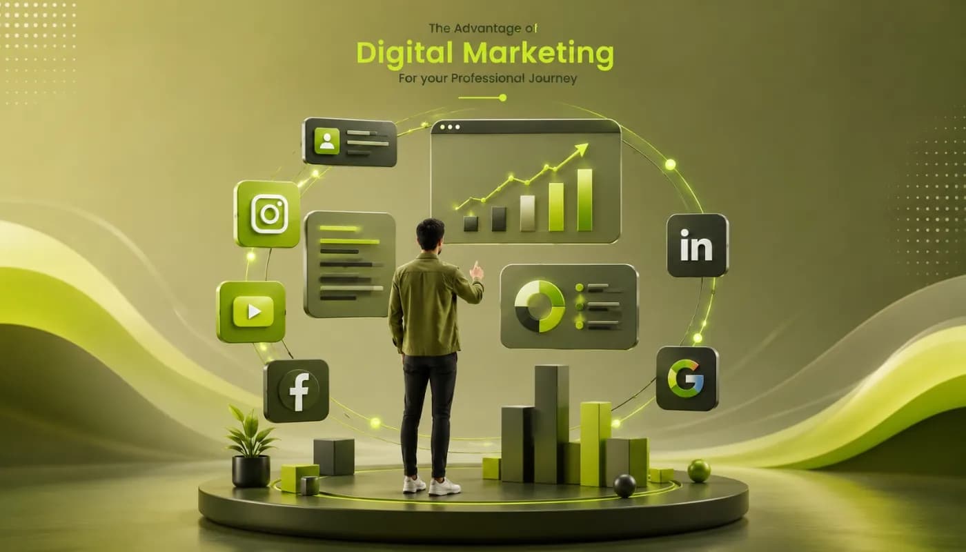 The Advantage of Digital Marketing For your Professional Journey
