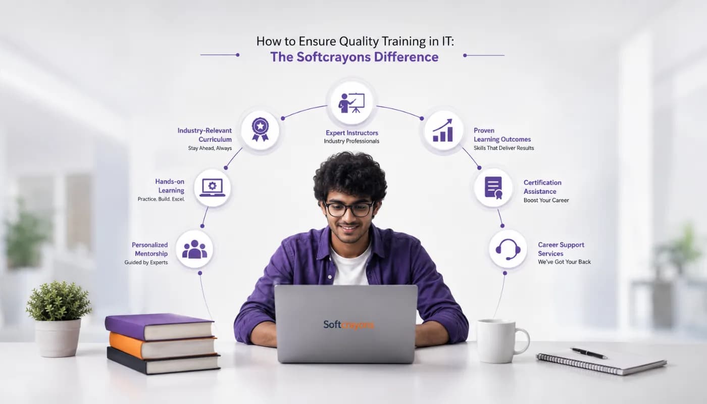 How to Ensure Quality Training in IT: The Softcrayons Difference