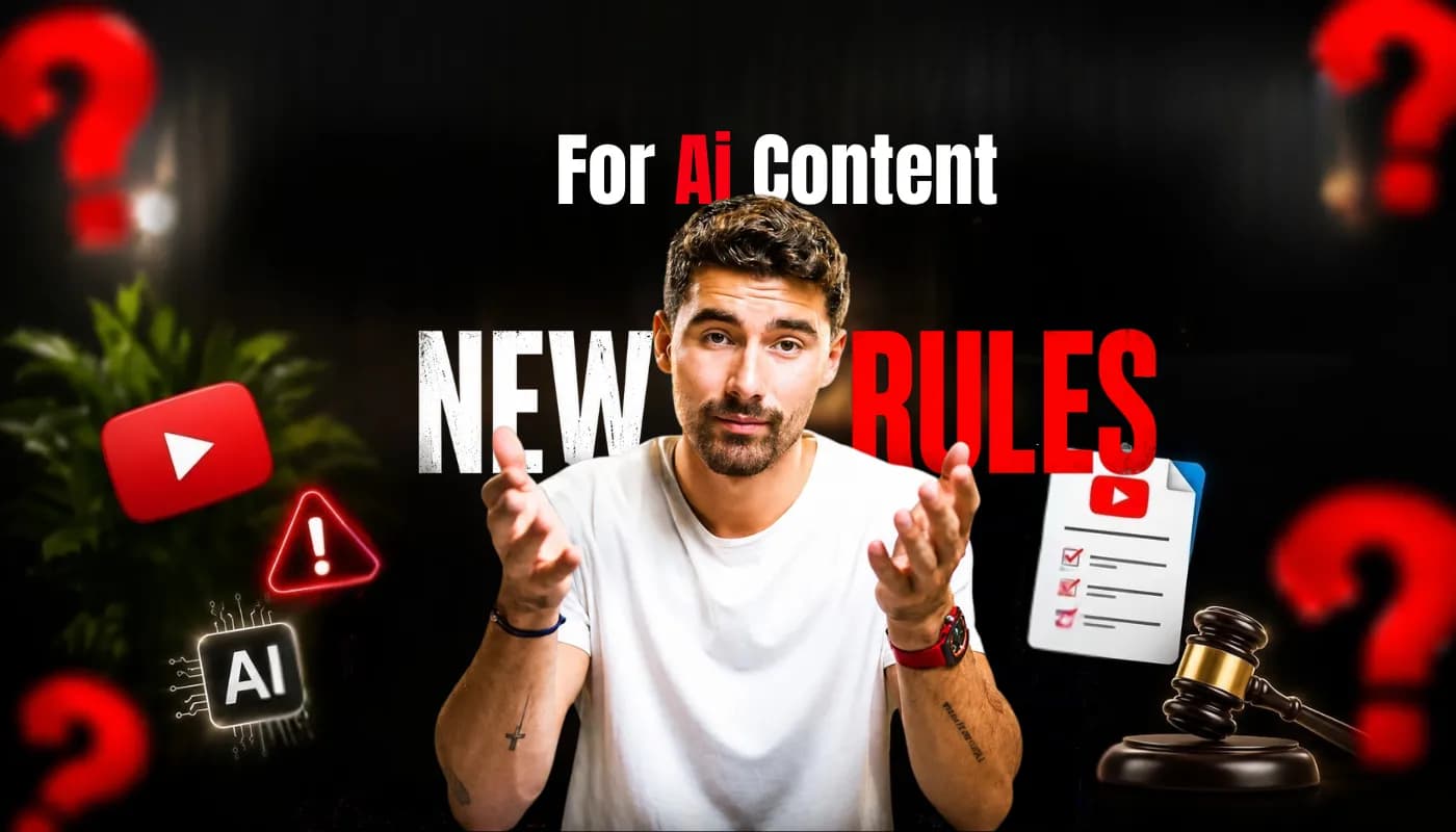New Update : YouTube Creators Must Comply With New Rules for AI Content