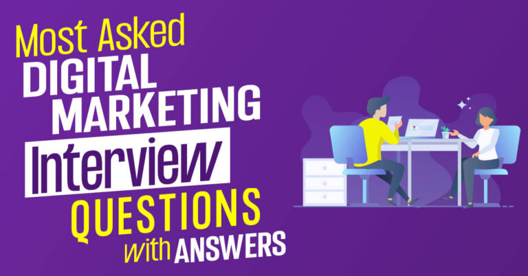 DIGITAL MARKETING INTERVIEW QUESTIONS- Basic Level Questions