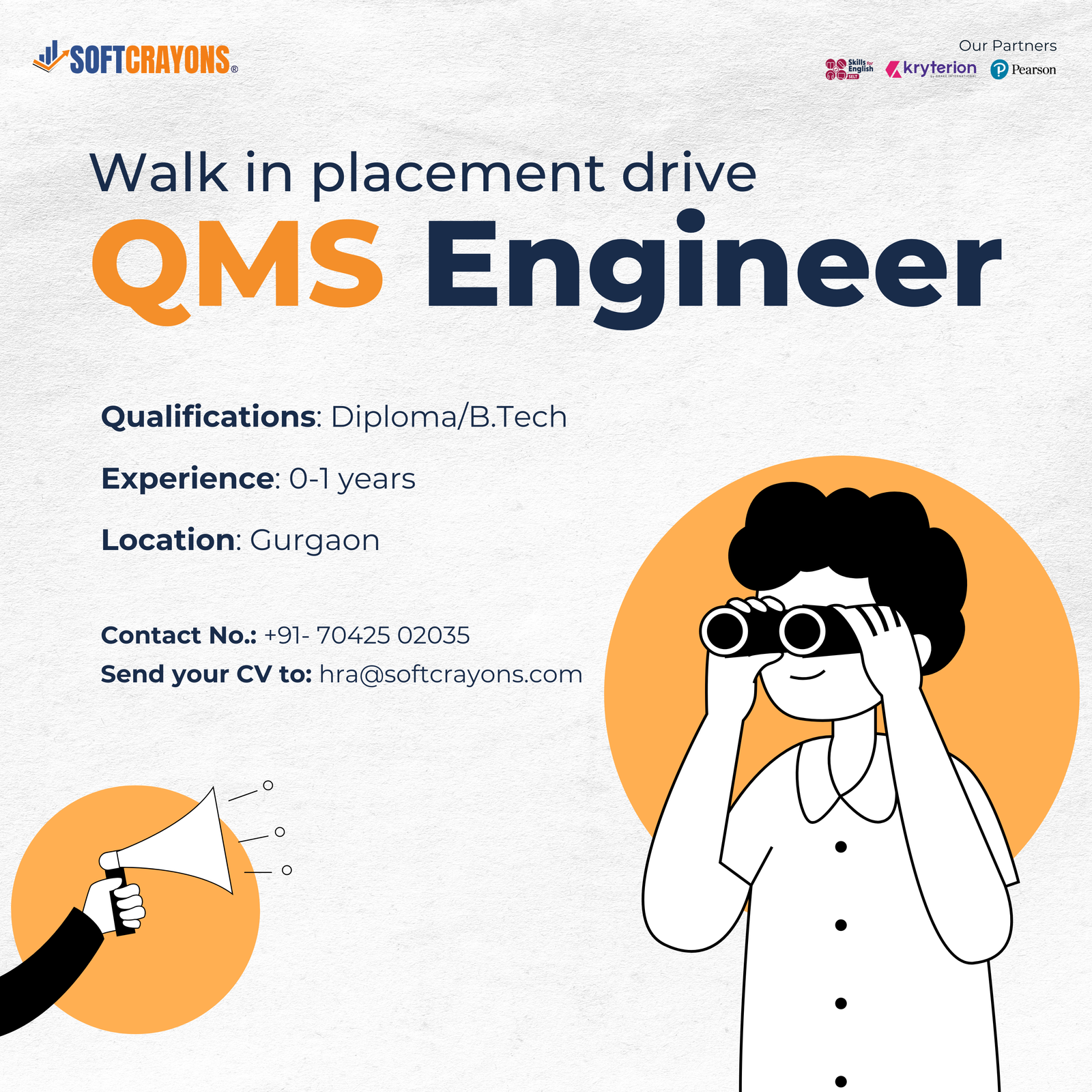 Job openings for QMS ENGINEER