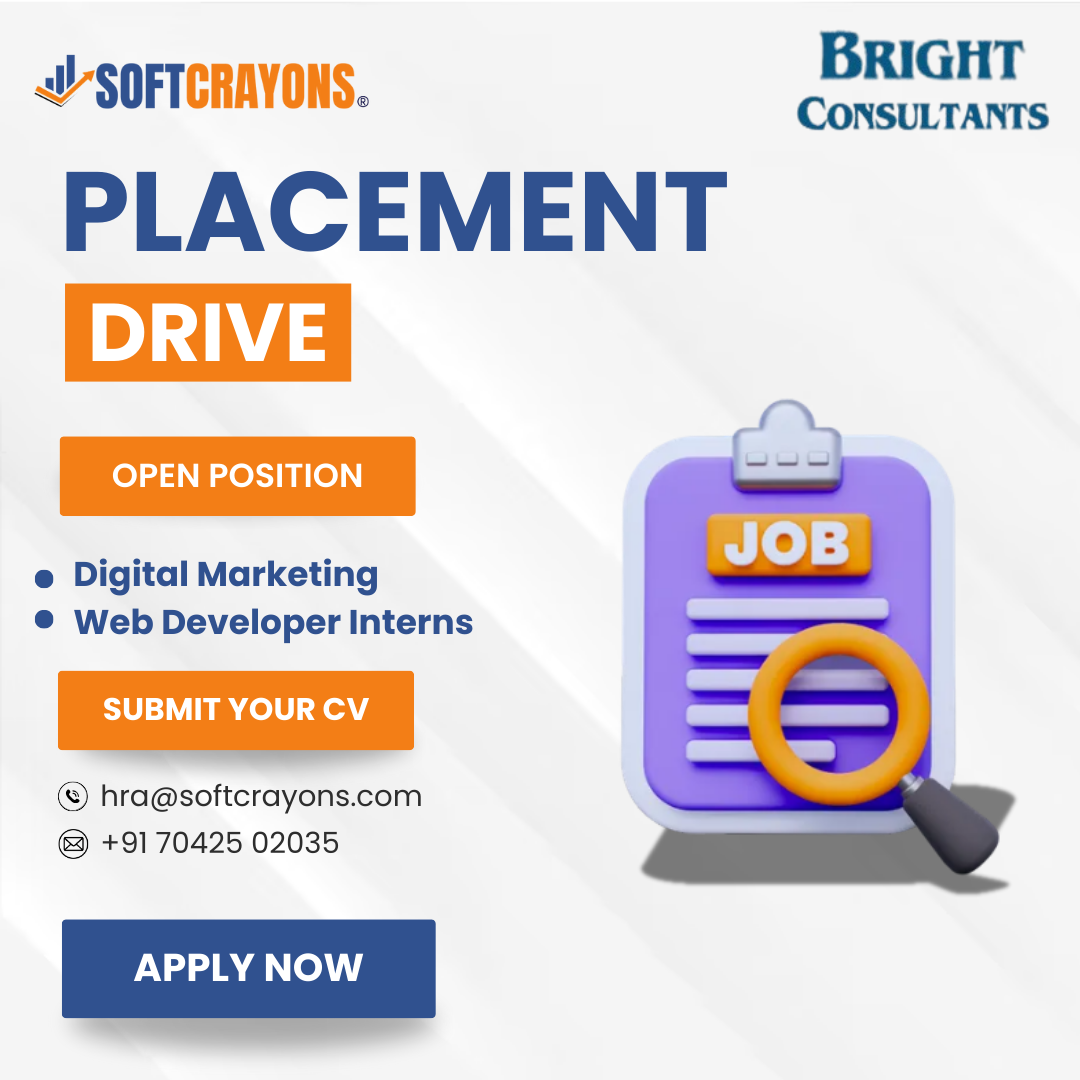 Job Opening for Digital Marketing & Web Developer