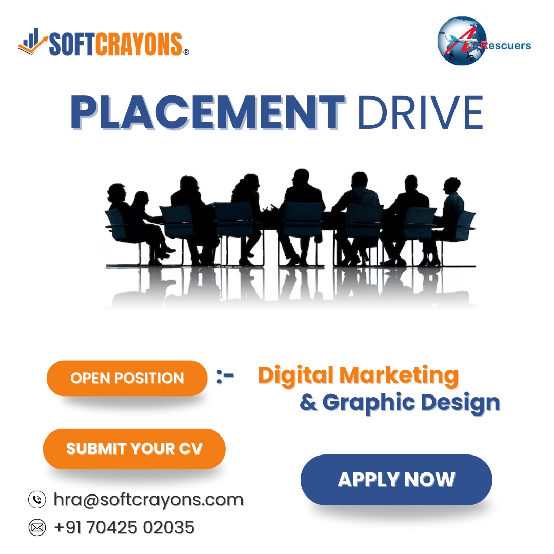 Job Opening for Digital Marketing & Graphic design